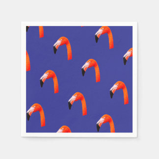 Flamingo-Pattern Napkin