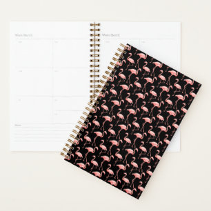 Flamingo Pattern Pink Bird Tropical Animal Lover Planner