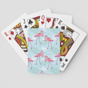 Flamingo Pattern Playing Cards