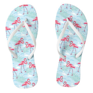 Flamingo Pattern Thongs