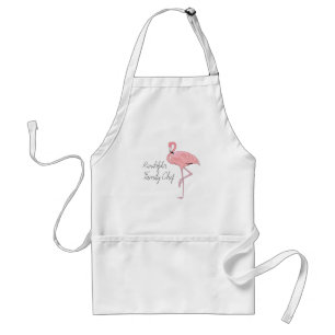 Flamingo Personalise  Standard Apron