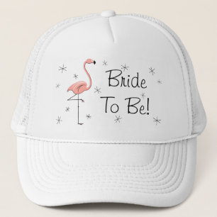 Flamingo Pink 'Bride To Be!' Trucker hat