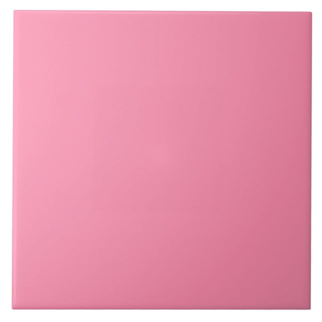 Flamingo Pink Ceramic Tile. Ceramic Tile (Front)