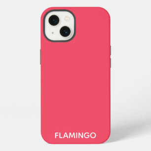 Flamingo pink color name Case-Mate iPhone case