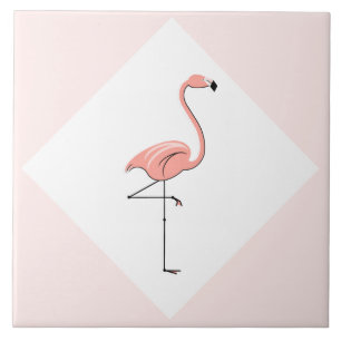 Flamingo Pink Diamond tile