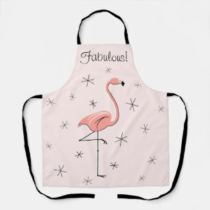 Flamingo Pink Fabulous! apron