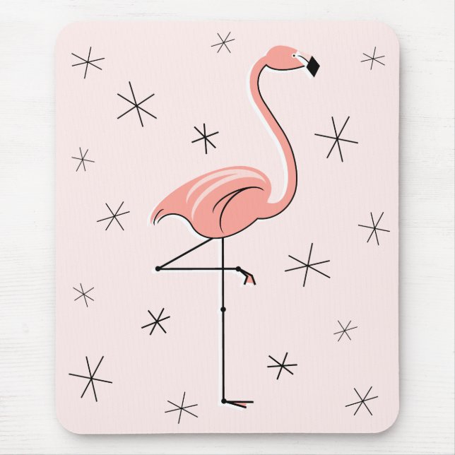 Flamingo Pink mousepad (Front)