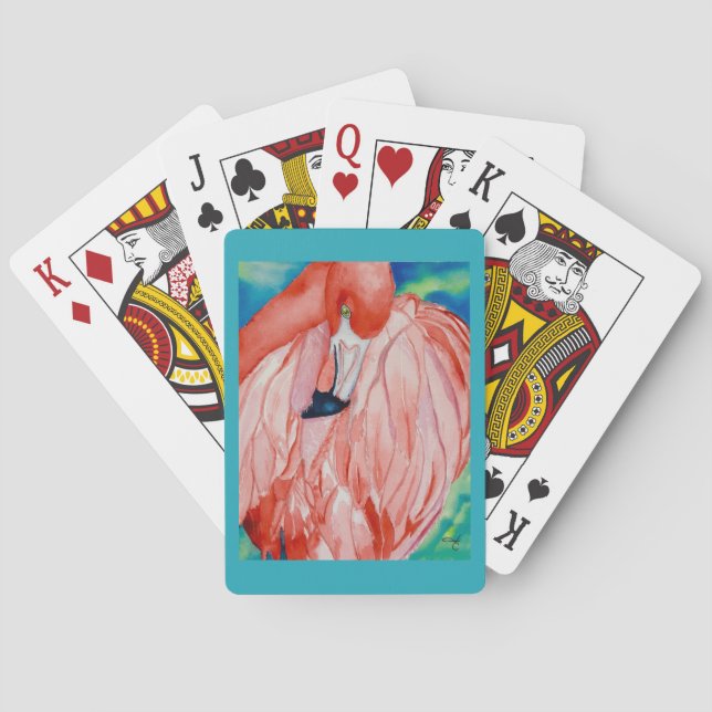 Flamingo Playing Cards (Back)
