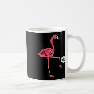 Flamingo Playing Soccer Footbyll Player Men, Women Coffee Mug