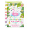 Flamingo Pool Party Invitation Tropical Flamingo