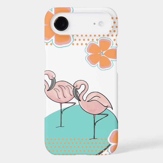 Flamingo Poolside iPod Touch Case-Mate Case (Back)