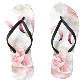 Flamingo Rose Collection Sandals Flip Flops