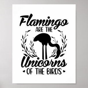 Flamingo Sayings   Birds Animals Flamingos Gifts Poster