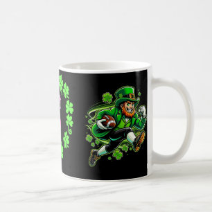 Flamingo Shamrock St Patricks Day Animal Coffee Mug