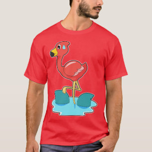 Flamingo Shark T-Shirt