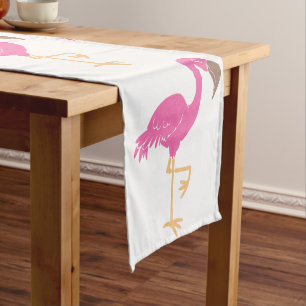 Flamingo Short Table Runner