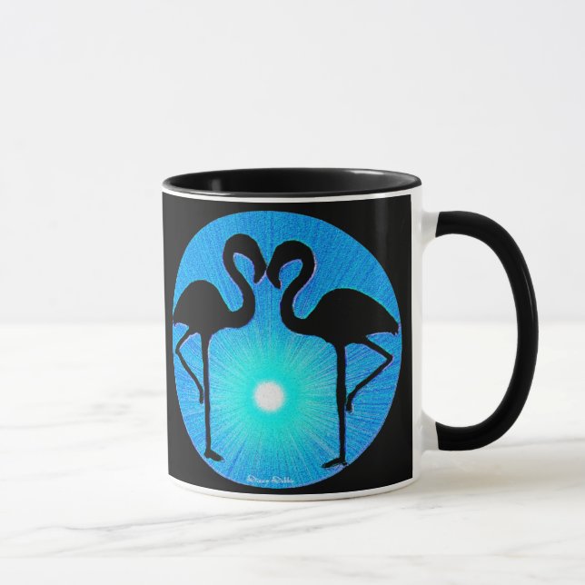 Flamingo Silhouette Mug (Right)
