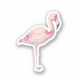 Flamingo small Vinyl Sticker