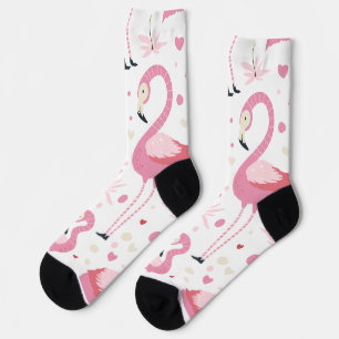 flamingo socks