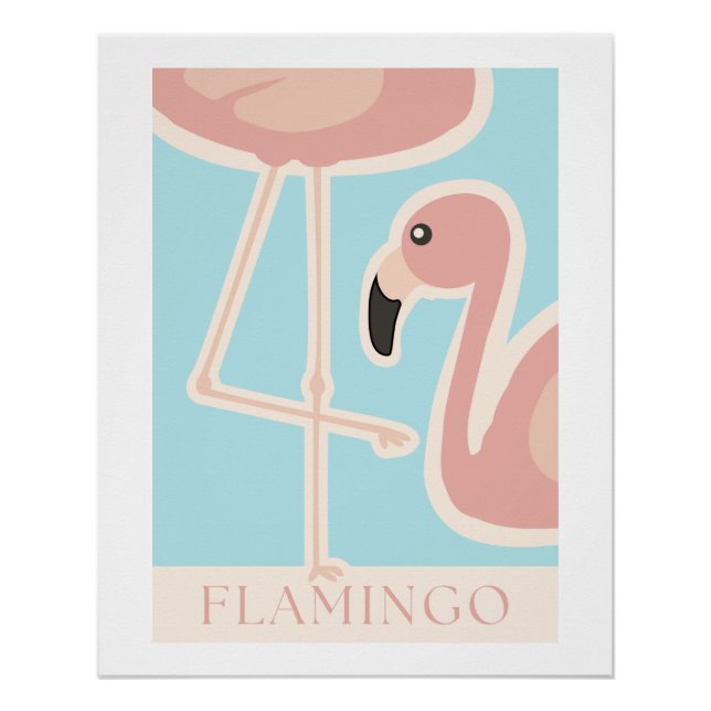 Flamingo Split Poster (Front)