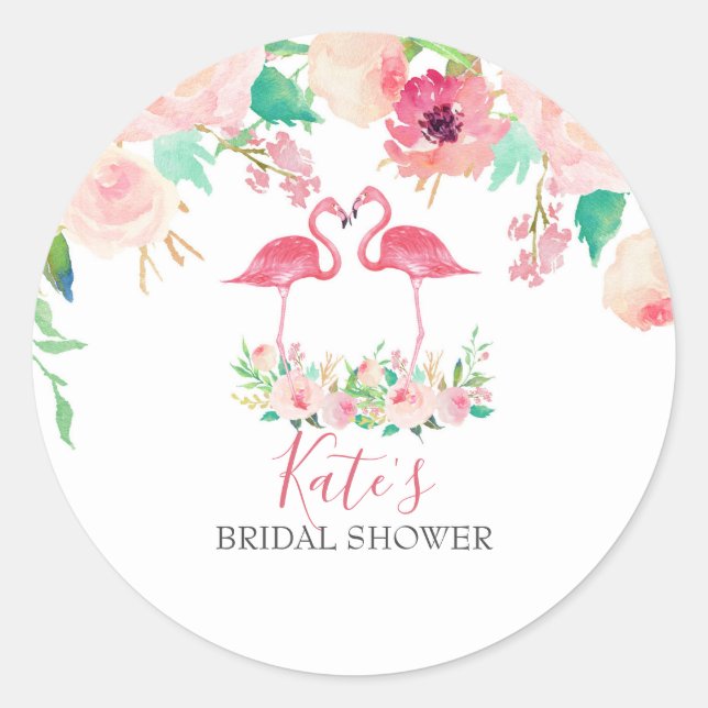 Flamingo stickers (Front)