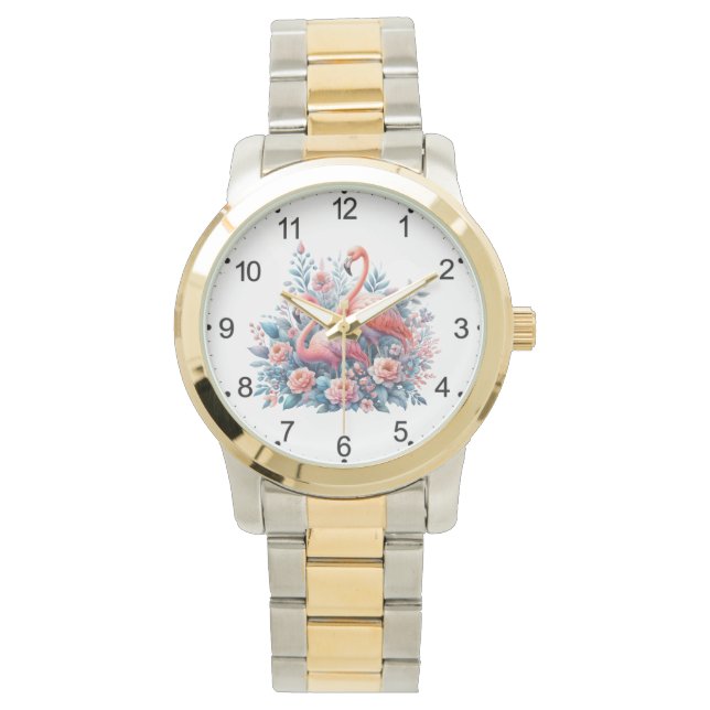 Flamingo Sublimation-95158 Watch (Front)