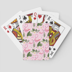 Flamingo Summer Collection One Design 8 Playing Cards