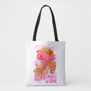 Flamingo Summer Tote Bag