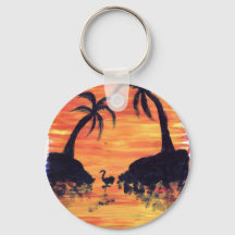 Flamingo Sunset