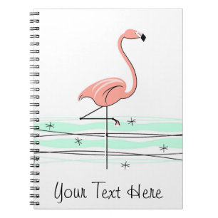 Flamingo Text notebook