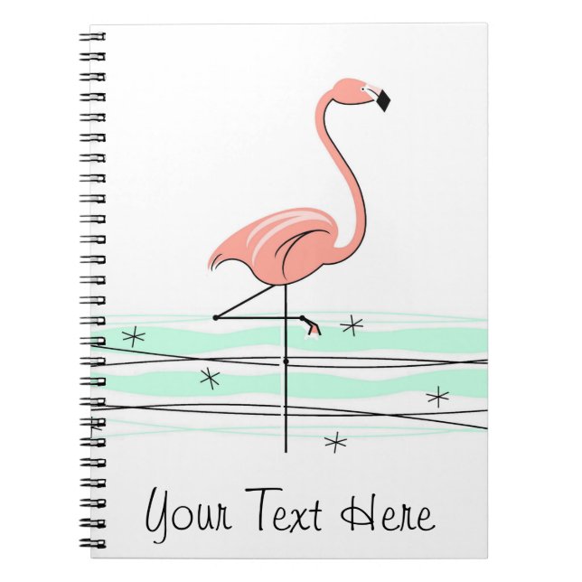 Flamingo Text notebook (Front)