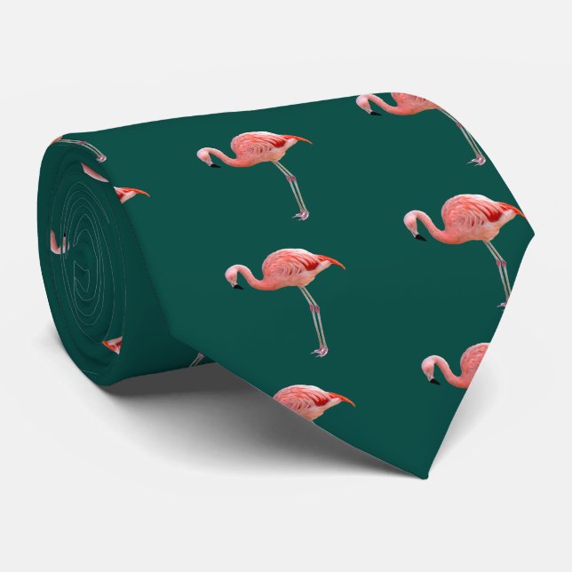 flamingo tie (Rolled)