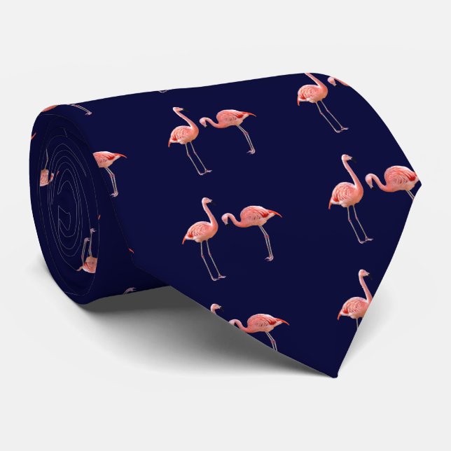 flamingo tie (Rolled)