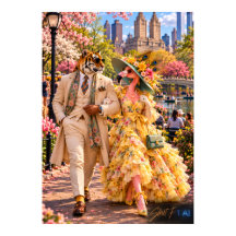 Flamingo & Tiger in New York – Spring in Central P