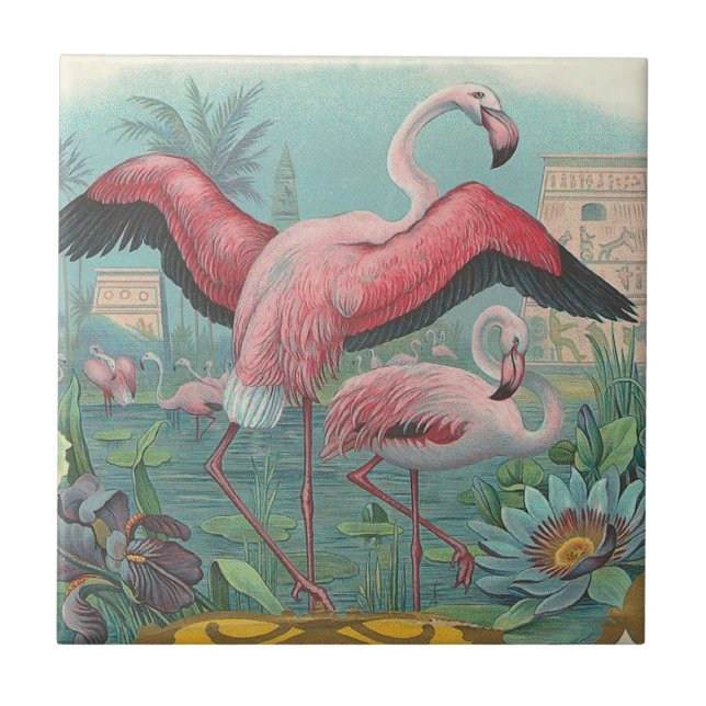 Flamingo Tile (Front)