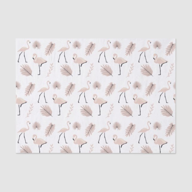 Flamingo Tissue Paper (Front)