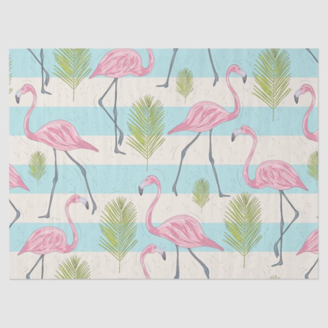 Flamingo Tissue Paper (Front)