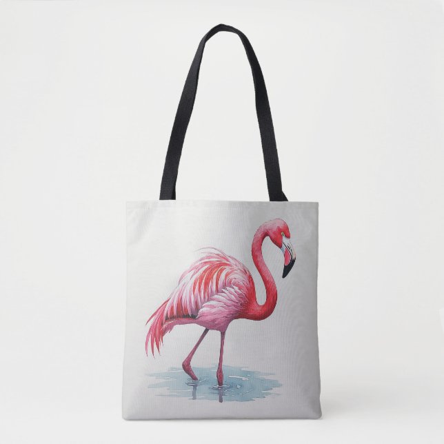 Flamingo Tote Bag (Front)