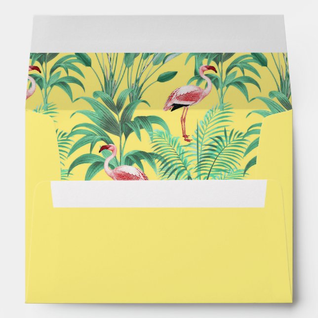 Flamingo Tropical Forest Envelopes (Back (Bottom))