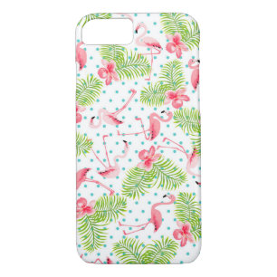 Flamingo Tropical iPhone Case Cover