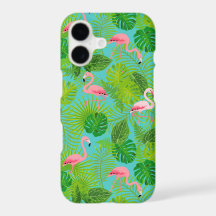 Flamingo Tropical iPhone Case Cover