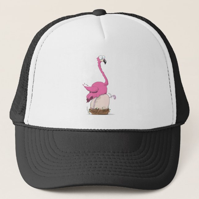 Flamingo Trucker Hat (Front)
