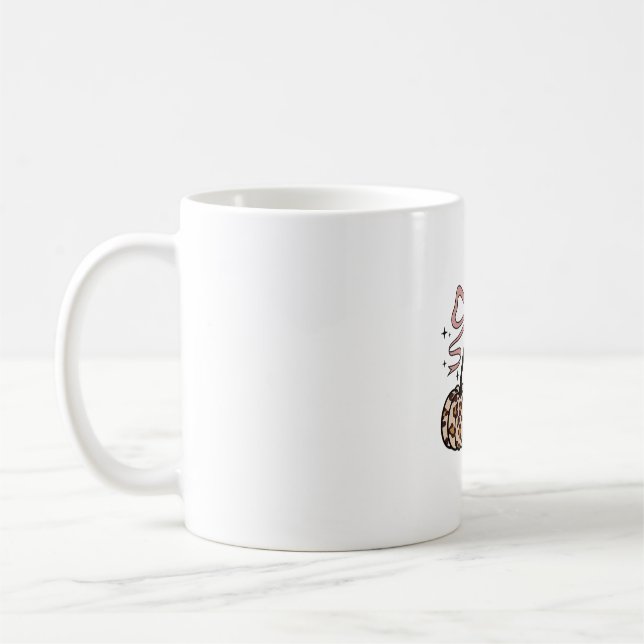 Flamingo Turkey Cute Flamingo Turkey Fall Leaf Tha Coffee Mug (Left)