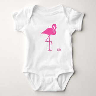 Flamingo Vest Baby Bodysuit
