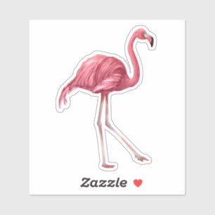Flamingo Vinyl Custom Sticker