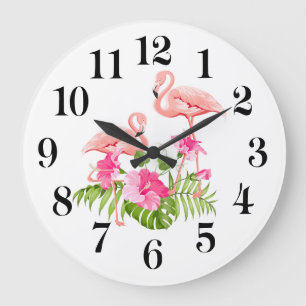 Flamingo Wall Clock