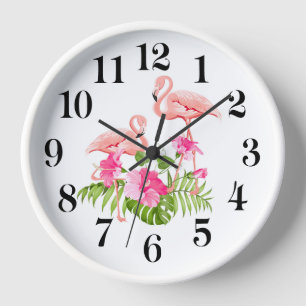 Flamingo Wall Clock