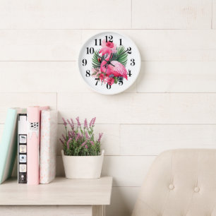 Flamingo Wall Clock