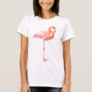Flamingo watercolor T-Shirt
