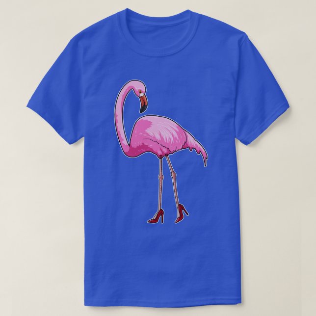 Flamingo with High heels T-Shirt (Design Front)